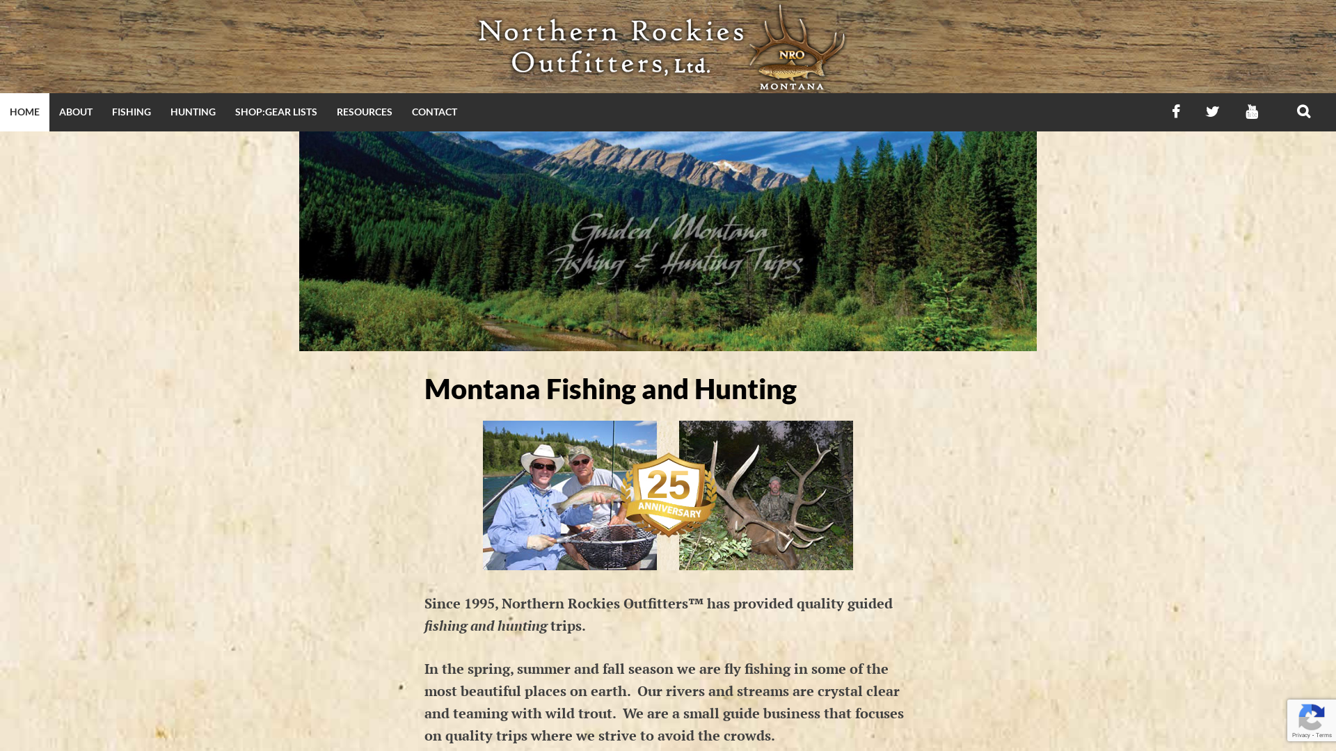 Northern Rockies outfitter